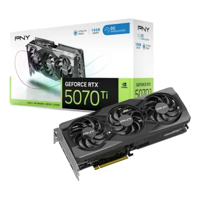 Placa De Vídeo Pny Rtx 5070 Ti Oc 16gb Gddr7
