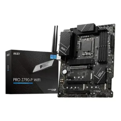 Placa-mãe Msi Z790-p Wifi Ddr5 1700 13°gen 2 Preta Cor Preto