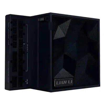 Fonte Real Lian Li Edge 1000w Preta Pci-e 5.1 80 Plus Gold Cor Preto