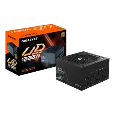 Fonte Gigabyte Ud1000gm Pg5 1000w 80 Plus Gold Full Modular Cor Preto