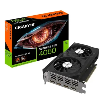 Placa Gráfica Gigabyte Geforce Rtx 4060 Windforce Oc 8g, ...
