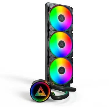 Water Cooler Montech LightFlow, ARGB, 360mm, AMD e Intel, Preto - LGTF