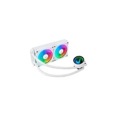 Water Cooler Rise Mode Aura Frost Pro, ARGB, 240mm, AMD/Intel, Branco - RM-WCZ-06-ARGB