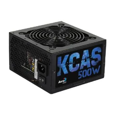 Fonte 500W AeroCool KCAS 500 - PFC Ativo - Eficiência 85% - 80 PLUS® Bronze - EN53367