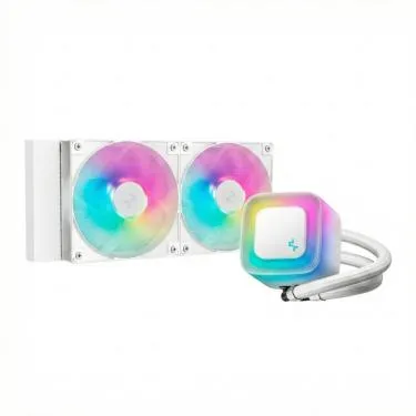 Water Cooler DeepCool LE 240 V2 RGB 240mm - (AMD / INTEL) - Branco - LE240-WHAMMN-G-2