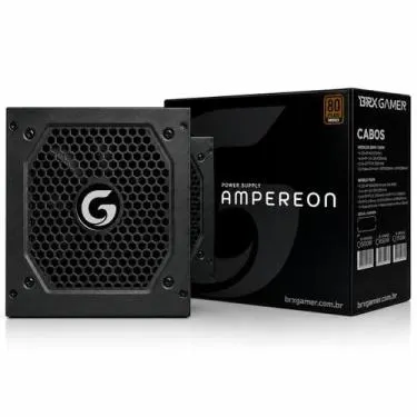 Fonte de Alimentação BRX Ampereon, 750W, 80 Plus Bronze, PFC Ativo, Pr