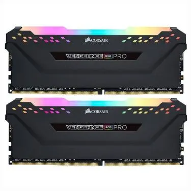 Memória RAM Vengeance RGB Pro DDR4 32GB 3200MHz Preto Corsair