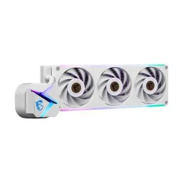 Water Cooler MSI MAG Coreliquid C360 V2 WT, ARGB, 360mm, Intel e AMD,