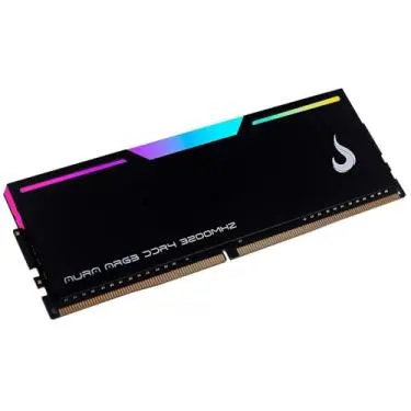 Memória RAM Rise Mode Aura 32GB (2x16GB) ARGB 3200MHz DDR4 para Desktop CL19, Preto - RM-D4AB-32G-3200ARGB