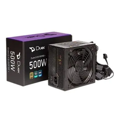 Fonte atx 500w 80 plus bronze duex dx 500fse+