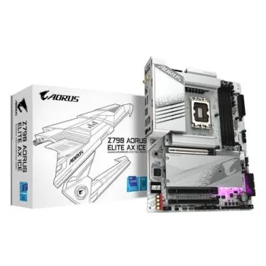 Placa Mae Z790 AORUS ELITE AX ICE MATX LGA 1700 GIGABYTE
