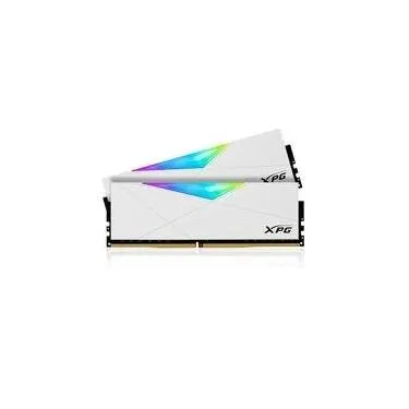 Memória RAM XPG Spectrix D50 RGB, 32GB (2x16GB), 3200MHz, DDR4, CL16, Branco - AX4U320016G16A-DW50