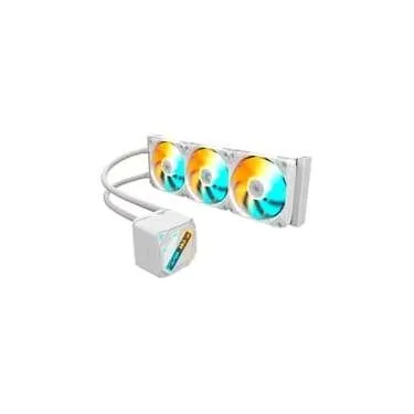 Water Cooler Gigabyte Gaming 360, RGB, 360mm, AMD e Intel, Branco - GP-GIGABYTE GME 360I