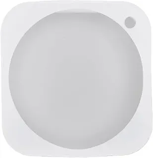 Capa Protetora de Silicone Compatível Com Mini M4 2024, Capa de Pele de Mesa Reutilizável Com Alça Lavável e Confortável para Mac Mini M4 Pro (Branco)