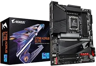 Placa Mãe Gigabyte Z790 AORUS ELITE (LGA 1700/4xDDR5/HDMI/DP/M.2/USB 3.2)