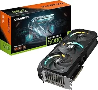 GIGABYTE GeForce RTX 5080 16GB GDDR6X PCIe 4.0 Gráfico Placa de Vídeo Desktop DisplayPort